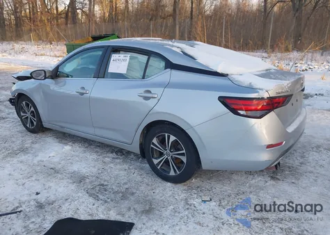 2020 Nissan Sentra Sv Xtronic Cvt z USA, uszkodzony, nr VIN 3N1AB8CV9LY253013